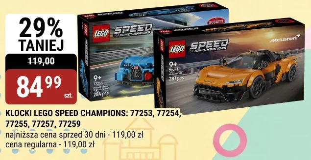 Klocki LEGO Speed Champions 77259 promocja w bi1