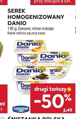 Serek homogenizowany Danio promocja w Stokrotka