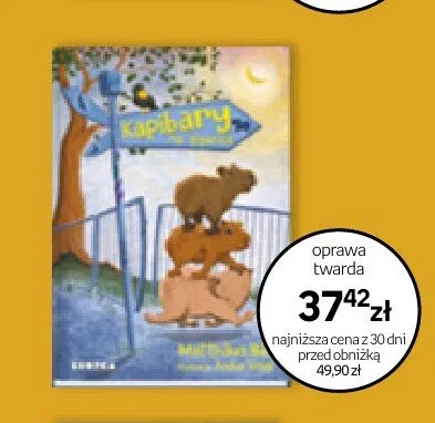 Książka Kapibary promocja w Empik