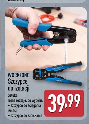 Szczypce do ściągania izolacji Workzone promocja w Aldi