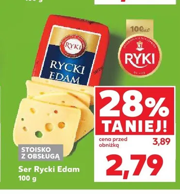 Ser Rycki Edam promocja w Kaufland
