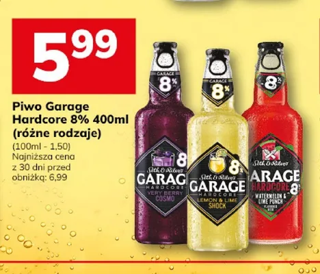 Piwo Garage Hardcore Watermelon & Lime Punch promocja w Hitpol
