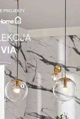 Lampa wisząca GoodHome Dacite 1 x E27 mosiądz promocja w Castorama