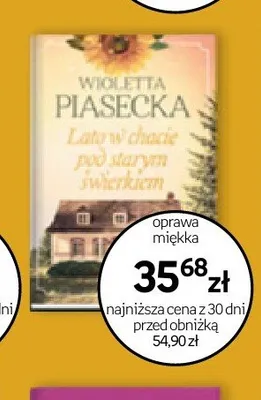 Książka Lato w chacie pod starym świerkiem Wioletta Piasecka promocja w Empik