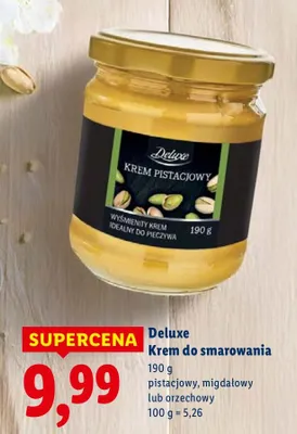 Krem do smarowania migdałowy  promocja w Lidl