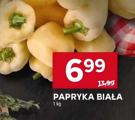 Papryka biała promocja w Stokrotka
