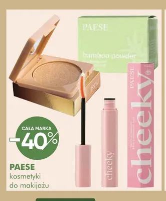 Kosmetyki do makijażu Paese promocja w Super-Pharm
