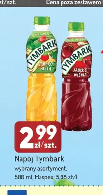 Napój Tymbark Jabłko Wiśnia promocja w Avita