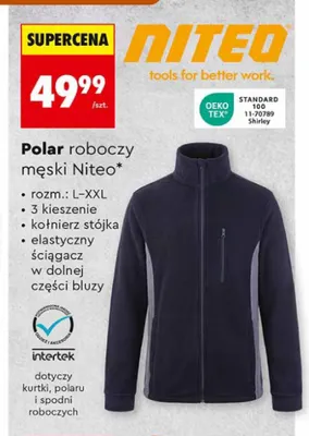 Polar roboczy męski Niteo promocja w Biedronka