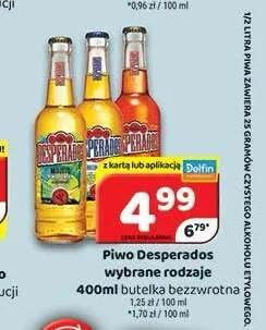 Piwo Desperados Mojito promocja w Delfin