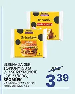 Ser topiony Serenada promocja w Wafelek