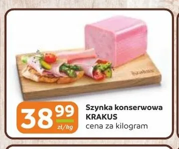 Szynka konserwowa Krakus promocja w Gama