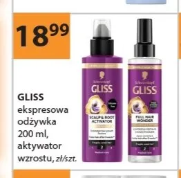 Odżywka do włosów Gliss Scalp & Root Activator promocja w Drogerie Laboo