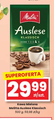 Kawa mielona Auslese Klassisch Melitta promocja w emma MARKET