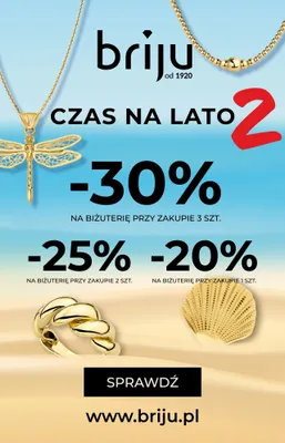 Biżuteria Briju promocja w Briju