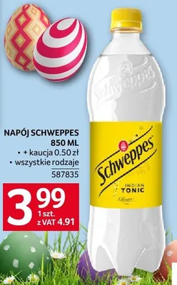 Napój Schweppes 850ml promocja w Selgros