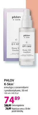 K-Skin emulsja z ceramidami i probiotykami promocja w Hebe