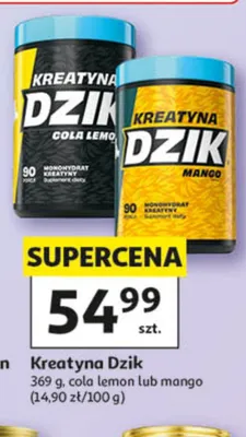 Kreatyna Dzik promocja w Auchan