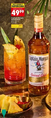 Rum Captain Morgan Spiced Gold promocja w Biedronka