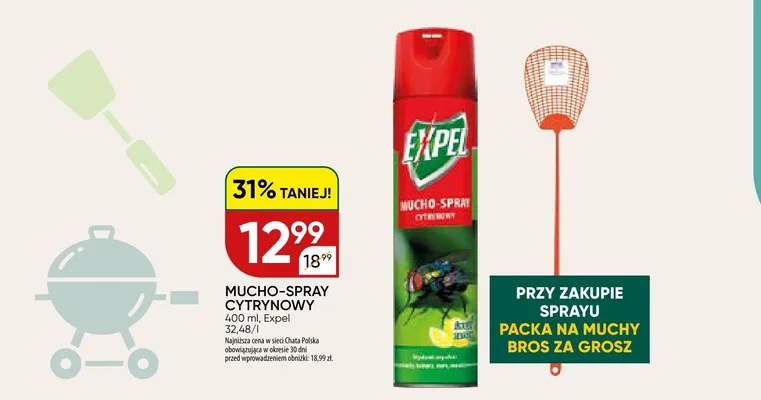 Mucho-Spray cytrynowy Expel promocja w Chata Polska