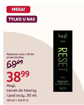Serum do twarzy i pod oczy promocja w Rossmann
