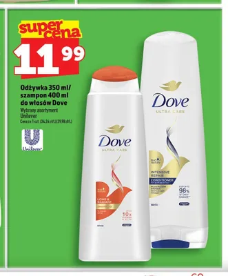 Szampon do włosów Dove promocja w TOPAZ