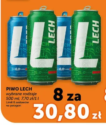 Piwo Lech promocja w Euro Sklep
