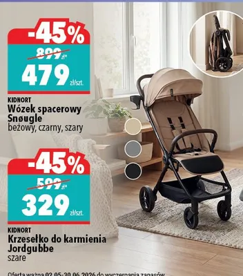 Wózek spacerowy Snougle promocja w Biedronka Home