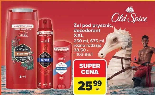 Żel pod prysznic 3w1 promocja w Carrefour Market