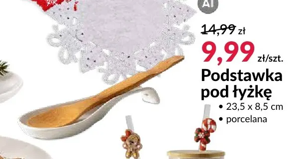 Podstawka pod łyżkę promocja w Salony Agata