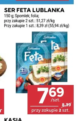 Ser feta Lublanka promocja w Stokrotka