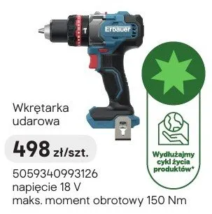 Wkrętarka udarowa Ferrex promocja w Castorama