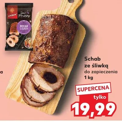 Schab ze śliwką do pieczenia promocja w Kaufland