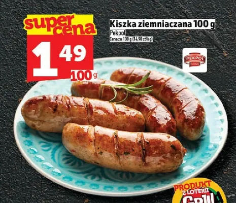 Kiszka ziemniaczana Pekpol promocja w TOPAZ