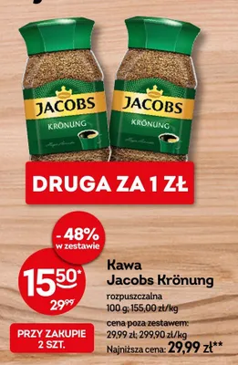 Kawa rozpuszczalna promocja w Żabka