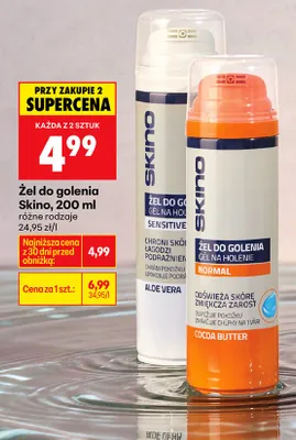 Żel do golenia promocja w Biedronka