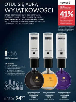 Woda perfumowana Avon Far Away uzupełnienie promocja w AVON