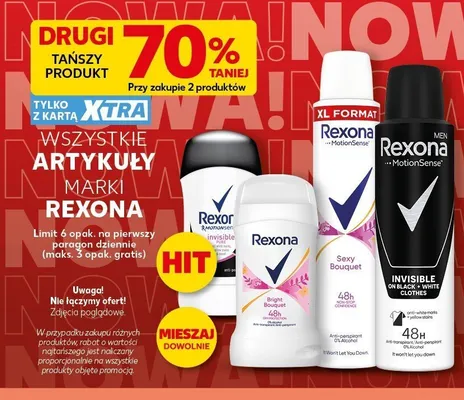 Artykuły marki Rexona promocja w Kaufland