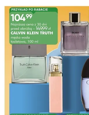 Męska woda toaletowa Calvin Klein Truth promocja w Super-Pharm