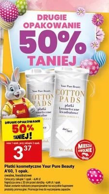Płatki kosmetyczne promocja w Twój Market