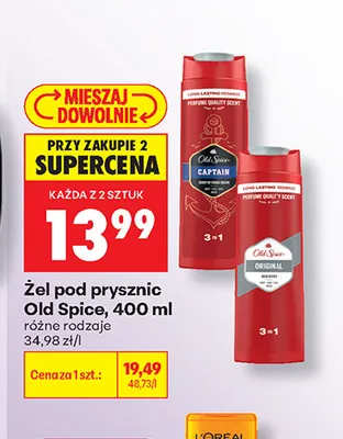Żel pod prysznic Old Spice Captain promocja w Biedronka