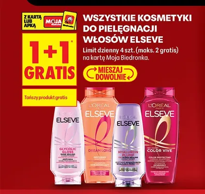 Odżywka nabłyszczająca L'Oréal Paris Elseve Glycolic Gloss promocja w Biedronka