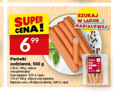 Parówki codzienne Białecki promocja w Twój Market