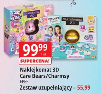 Naklejkomat 3D promocja w Leclerc