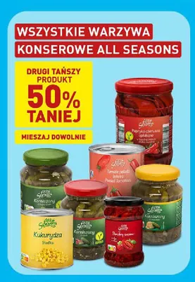 Pomidory suszone All Seasons promocja w Aldi