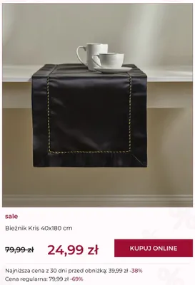 Bieżnik Kris 40x180 cm promocja w home&you