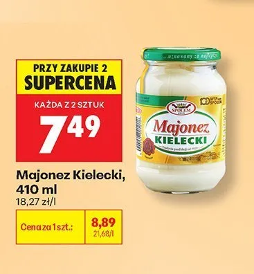 Majonez Kielecki promocja w Biedronka