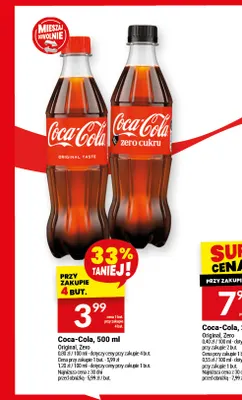 Napój gazowany Coca-Cola Original promocja w Twój Market