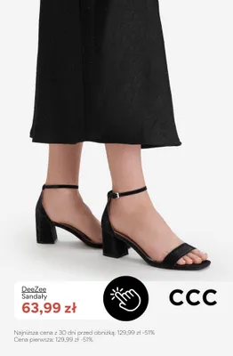 Sandały DeeZee promocja w CCC