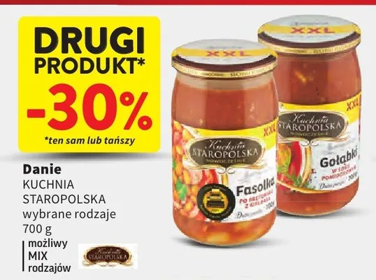 Danie Kuchnia Staropolska wybrane rodzaje promocja w Intermarche